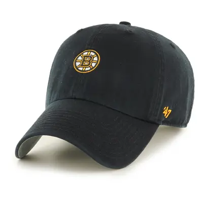 Boston Bruins čepice baseballová kšiltovka Base Runner 47 Clean Up black