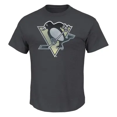 Pittsburgh Penguins pánské tričko Pigment Dyed grey