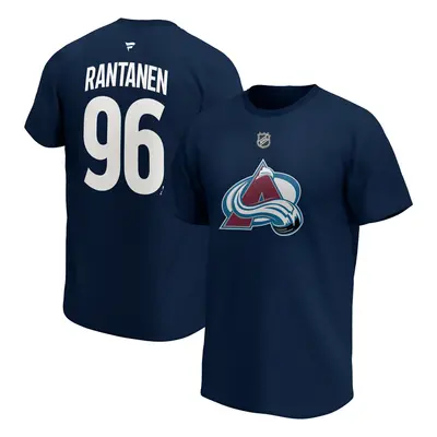 Colorado Avalanche pánské tričko Mikko Rantanen #96 Iconic Name & Number Graphic