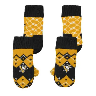 Pittsburgh Penguins dětské rukavice Fleece Lined Patchwork