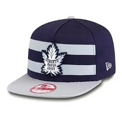 Toronto Maple Leafs čepice flat kšiltovka Double Stripe Snapback