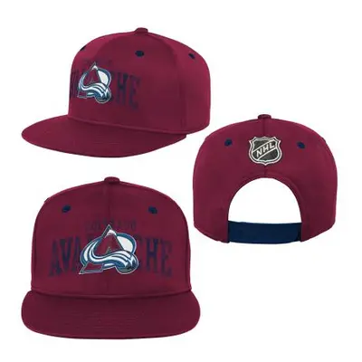 Colorado Avalanche dětská čepice flat kšiltovka Life Style Printed Snapback