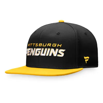 Pittsburgh Penguins čepice flat kšiltovka Iconic Color Blocked Snapback BY