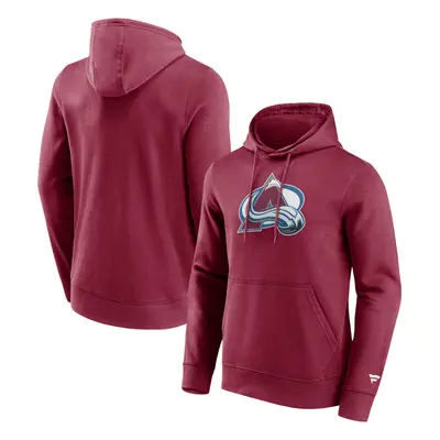 Colorado Avalanche pánská mikina s kapucí Primary Logo Graphic Hoodie Rhododendron