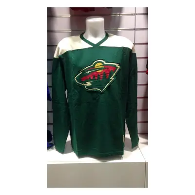 Minnesota Wild pánské tričko s dlouhým rukávem Long Sleeve Crew 15