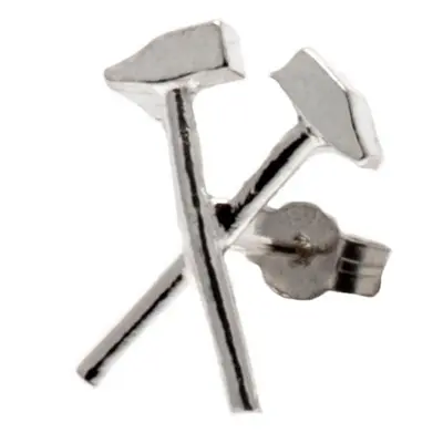 West Ham United náušnice Sterling Silver Stud Earring