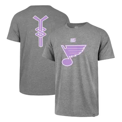 St. Louis Blues pánské tričko grey 47 Hockey Fights Cancer