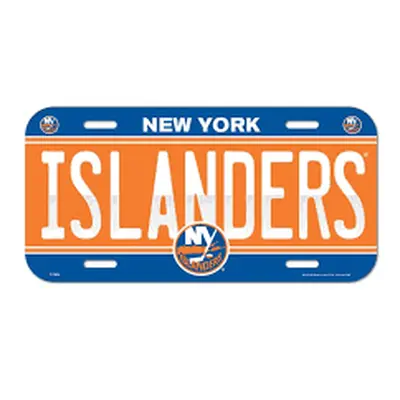 New York Islanders cedule na zeď License Plate Banner