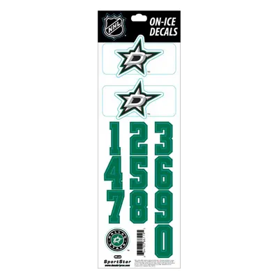 Dallas Stars samolepky na helmu Decals