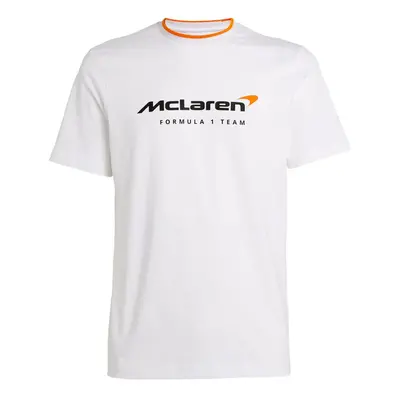 Mclaren Honda pánské tričko Essentials white F1 Team 2024