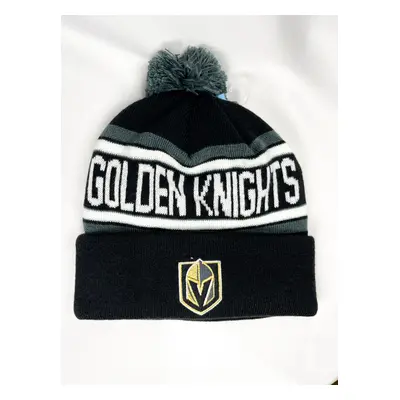 Vegas Golden Knights dětská zimní čepice Jacquard Cuffed Knit With Pom