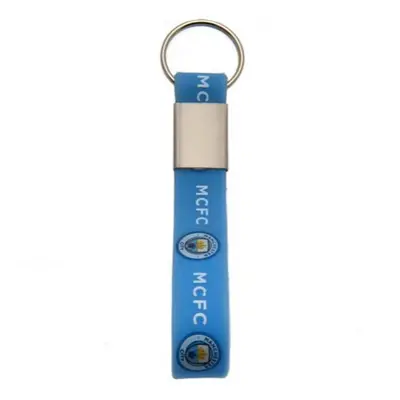 Manchester City přívěšek na klíče Silicone Keyring