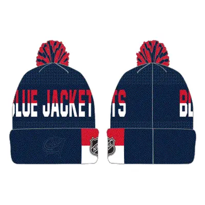 Columbus Blue Jackets dětská zimní čepice Faceoff Jacquard Knit