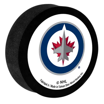 Winnipeg Jets pěnový puk White Sher-Wood