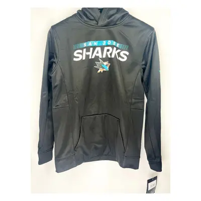 San Jose Sharks dětská mikina s kapucí Authentic Pro Hood Po Hoodie