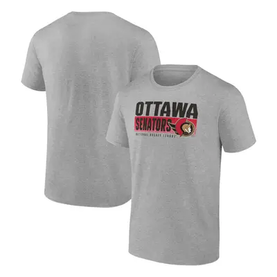 Ottawa Senators pánské tričko Jet Speed T-Shirt - Heathered Gray