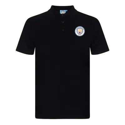 Manchester City pánské polo tričko Crest black