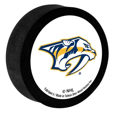 Nashville Predators pěnový puk White Sher-Wood