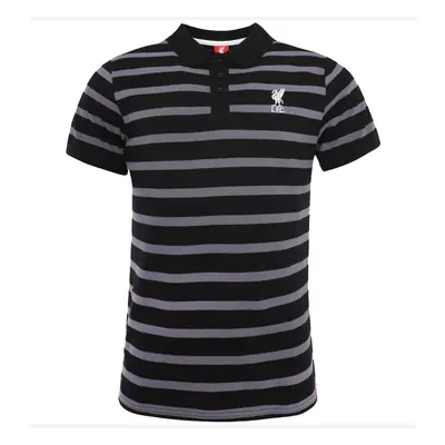 FC Liverpool pánské polo tričko Stripe black