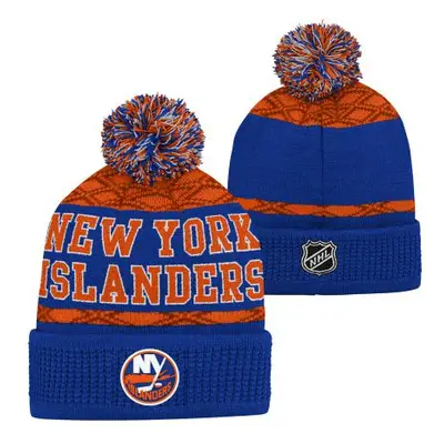 New York Islanders dětská zimní čepice Puck Pattern Cuffed