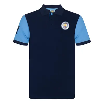 Manchester City pánské polo tričko Contrast navy