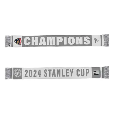 Florida Panthers zimní šála 2024 Stanley Cup Champions Locker Room Scarf