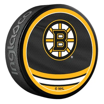 Boston Bruins puk reverse retro jersey souvenir collector hockey puck