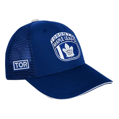 Toronto Maple Leafs dětská čepice baseballová kšiltovka 2024 Draft NHL On Stage Trucker Adjustab