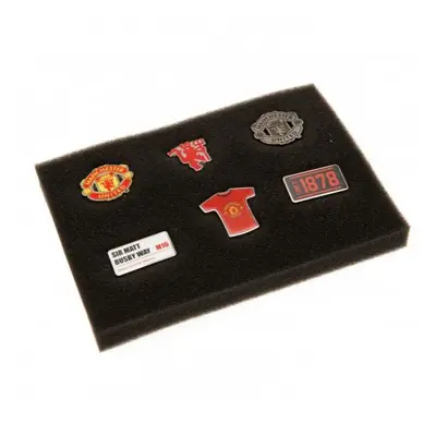 Manchester United set odznáčků 6 Piece Badge Set