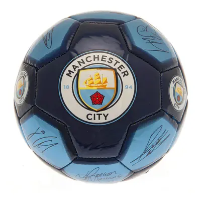 Manchester City fotbalový mini míč Sig 26 Skill Ball - Size 1