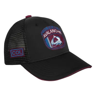 Colorado Avalanche dětská čepice baseballová kšiltovka 2024 Draft NHL On Stage Trucker Adjustabl