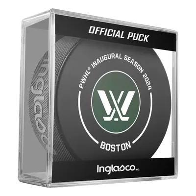 Boston Bruins puk 2024 Inaugural Season Official Game Hockey Puck