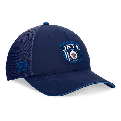 Winnipeg Jets čepice baseballová kšiltovka 2024 Draft NHL On Stage Trucker Adjustable Hat