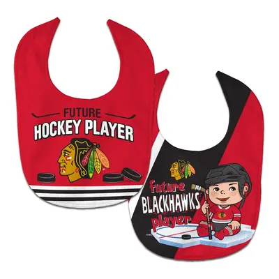 Chicago Blackhawks dětský bryndák WinCraft Future Hockey Player 2 Pack