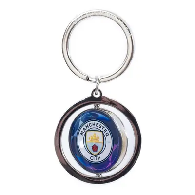 Manchester City přívěšek na klíče Spinner Keyring