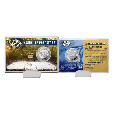 Nashville Predators sběratelská mince History Silver Coin Card Limited Edition od 5000