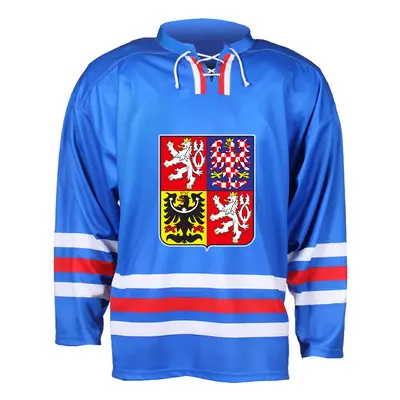 Hokejové reprezentace hokejový dres Czech Republic 2023/2024 CCM Fandres replica - blue