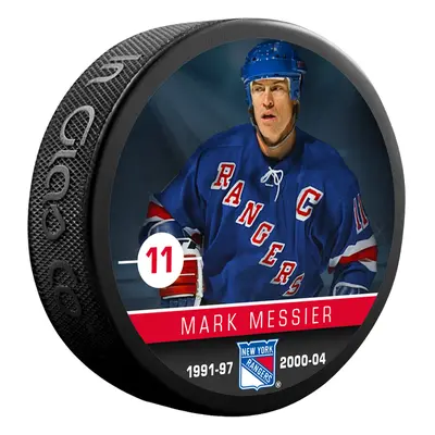 New York Rangers puk souvenir collector hockey puck