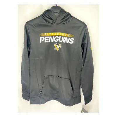 Pittsburgh Penguins dětská mikina s kapucí Authentic Pro Hood Po Hoodie