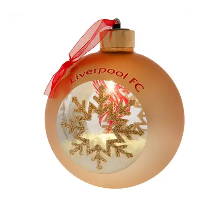 FC Liverpool vánoční dekorace Premium LED Bauble