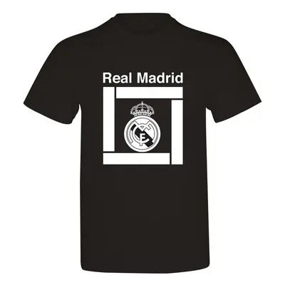 Real Madrid pánské tričko Square black