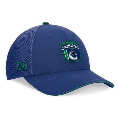 Vancouver Canucks čepice baseballová kšiltovka 2024 Draft NHL On Stage Trucker Adjustable Hat