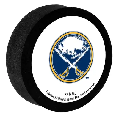 Buffalo Sabres pěnový puk White Sher-Wood