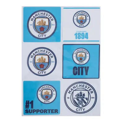 Manchester City samolepky Car Decal Set