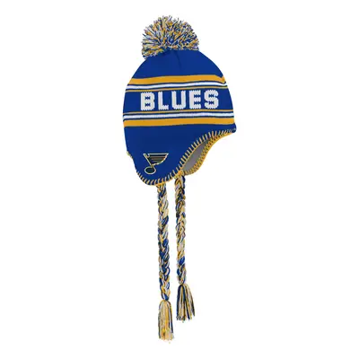 St. Louis Blues dětská zimní čepice Jacquard Tassel