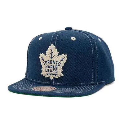 Toronto Maple Leafs čepice flat kšiltovka Contrast Natural Snapback