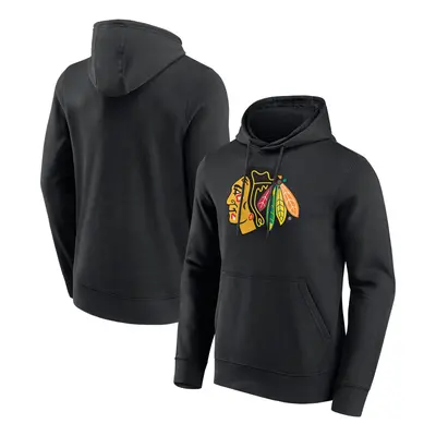 Chicago Blackhawks pánská mikina s kapucí Primary Logo Graphic Hoodie - VALUE