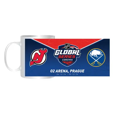 NHL produkty hrníček NHL Global Series 2024 Czechia Buffalo Sabres vs New Jersey Devils Friendsh