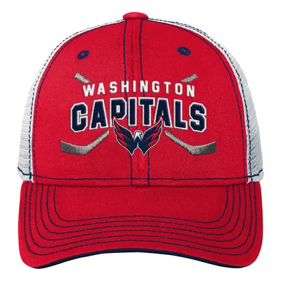 Washington Capitals dětská čepice baseballová kšiltovka Lockup Meshback Adjustable