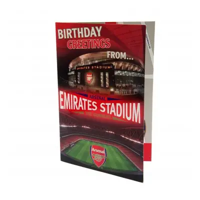 FC Arsenal narozeninové přání Pop-Up Birthday Card